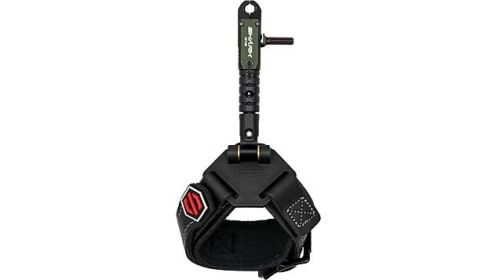 SCOTT RELEASE SHARK RTS DOUBLE JAW BLACK LEATHER BUCKLE