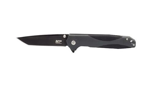 S&W KNIFE M&P M2.0 2-TONE CLIP FOLDER 3.5" TANTO FNGR FLIPPER