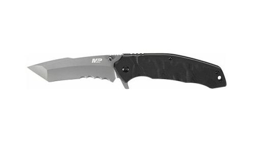 S&W KNIFE M&P SPECIAL OPS 4" TANTO 4 SPRING ASSIST BLACK