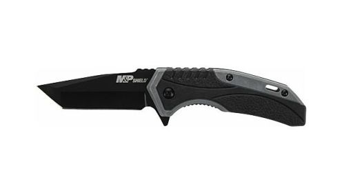 S&W KNIFE M&P SHIELD 2.8" TANTO SPRING ASSIST BLACK