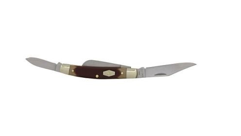 OLD TIMER KNIFE MIDDLEMAN 3-BLADE 2.4" S/S DELRIN