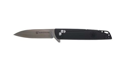S&W KNIFE 24/7 CROSSBAR FOLDER 3.25" SS/BLACK GENTLEMAN CARRY