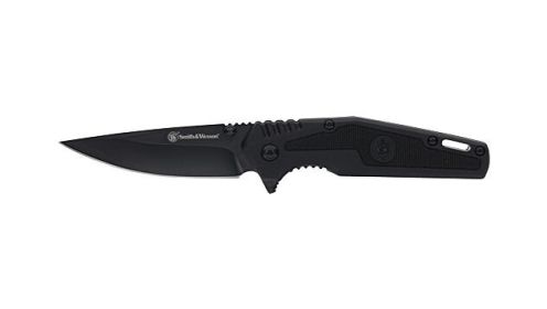 S&W KNIFE S.W.A.T SPRING ASST 3" BLACK/BLACK LINER LOCK