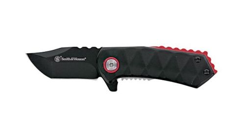 S&W KNIFE 24/7 SPRING ASSIST 1.9" BLACK/BLACK LINER LOCK