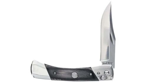 UNCLE HENRY KNIFE PLB7 3.8" BLADE LMNT WOOD HANDLES PIVOT