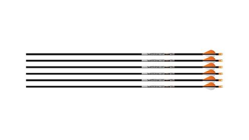 EASTON AXIS 5MM SPT 500 W/HO 6-PACK W/ 2" BLAZER VANES