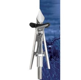 Bear Archery Broadheads SIk Crossbow Expandable "Sk2"  2" Silver And Black