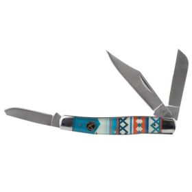 Roper Knife Sunset Series Stockman Western 3 Blade 3In