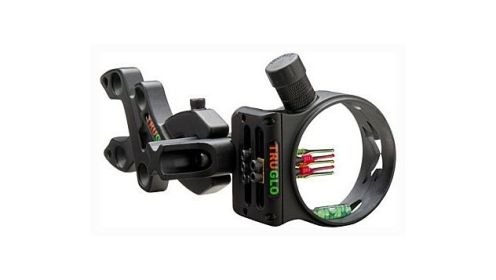 TRUGLO BOW SIGHT STORM 5-PIN .019 DIA W/LIGHT BLACK