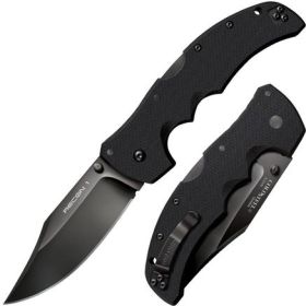 Cold Steel Recon 1 Clip Point Lockback Knife G-10 (4" Black)