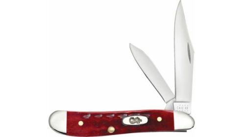 CASE KNIVES POCKET WORN OLD (Option: RED BONE CORN COB JIG PEANUT)