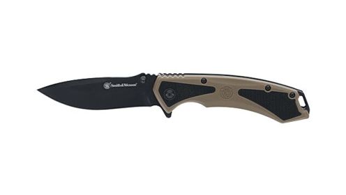 S&W KNIFE EXTREME OPS SPRING (Option: AST 3.25" BLACK/POLY GRIP)