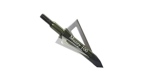 MUZZY BROADHEAD STANDARD (Option: 3-BLADE 100GR 1 3/16" CUT 6PK)