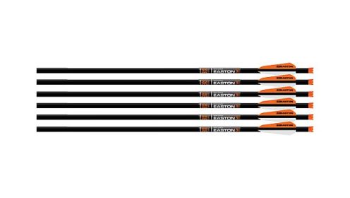 EASTON XBOW BOLT 9MM CARBON (Option: 20" W/3" VANES HALF MOON 6-PK)
