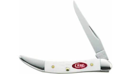 CASE KNIVES WHITE SYNTHETIC (Option: SPARXX STD JIG TEXAS TOOTHPICK)