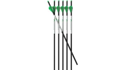 CENTERPOINT XBOW ARROW 20" (Option: CARBON 400GR HALF-MOON 6PK)