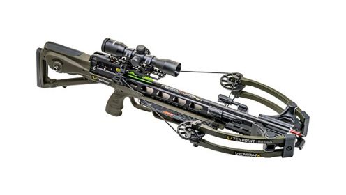 TENPOINT XBOW VENOM X ACUSLIDE (Option: PRO VIEW SCOPE 400FPS MOSS)