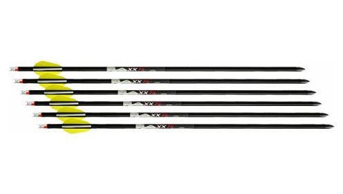 WICKED RIDGE XBOW ARROW XX75 (Option: 20" ALUMINUM ALPHA NOCK 6PK)